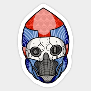 One eyed mask Sticker